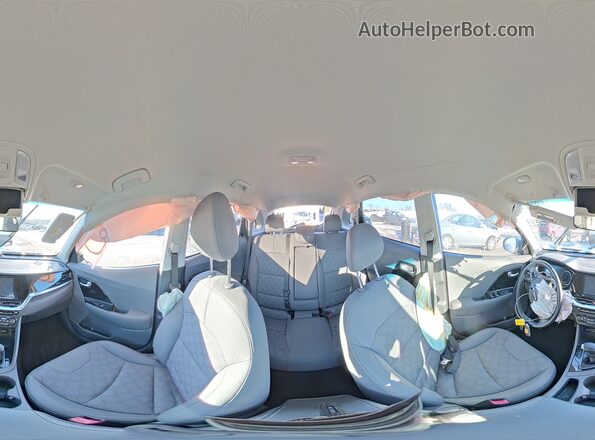 KNDCB3LC2N5498744 2022 KIA NIRO Blue Widok naklejki z numerem VIN