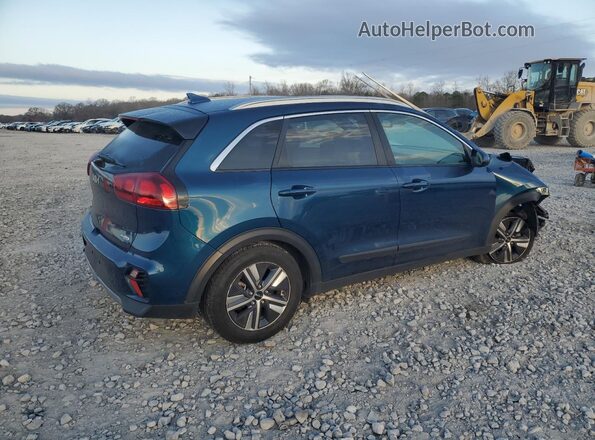KNDCB3LC2N5545593 2022 KIA NIRO Синий Задняя правая четверть