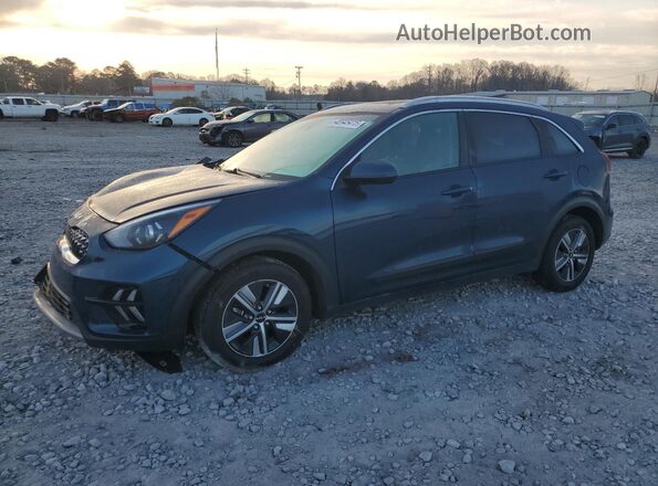 KNDCB3LC2N5545593 2022 KIA NIRO Синий Передняя левая четверть