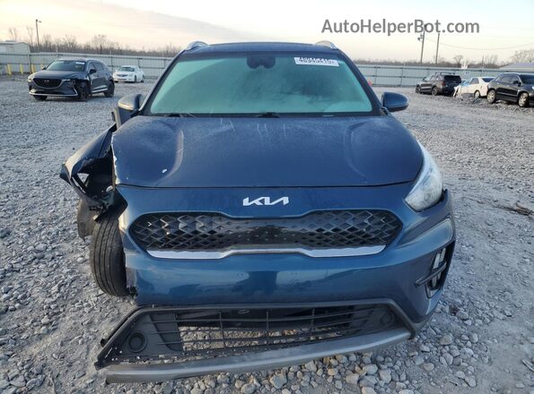 KNDCB3LC2N5545593 2022 KIA NIRO Синий Вид спереди