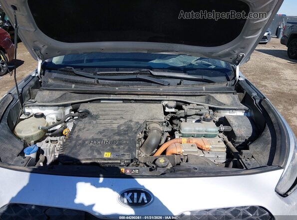 KNDCB3LC4L5400455 2020 KIA NIRO Silver Вид ззаду