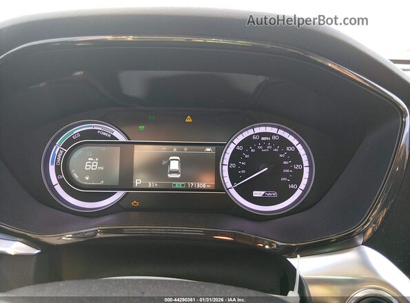 KNDCB3LC4L5400455 2020 KIA NIRO Silver Вид задніх сидінь