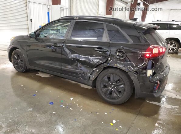 KNDCB3LC4N5542811 2022 KIA NIRO Черный Задняя левая четверть