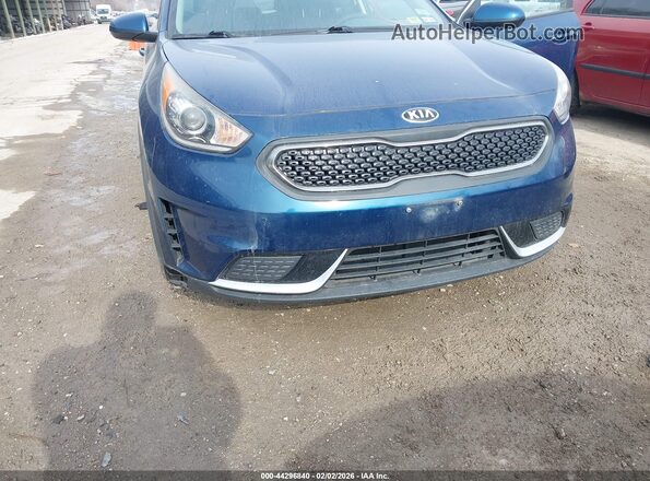 KNDCB3LC5H5088475 2017 KIA NIRO Синий Вид спереди