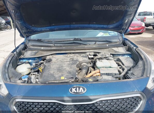 KNDCB3LC5H5088475 2017 KIA NIRO Синий Вид сзади