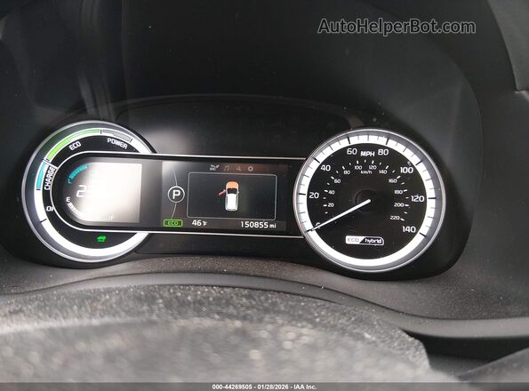 KNDCB3LC6H5078781 2017 KIA NIRO Белый Вид задних сидений