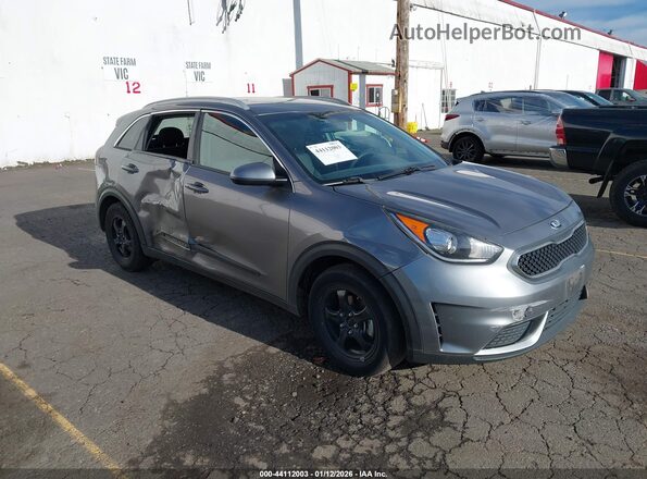 KNDCB3LC7J5201171 2018 KIA NIRO Серый Передняя правая четверть