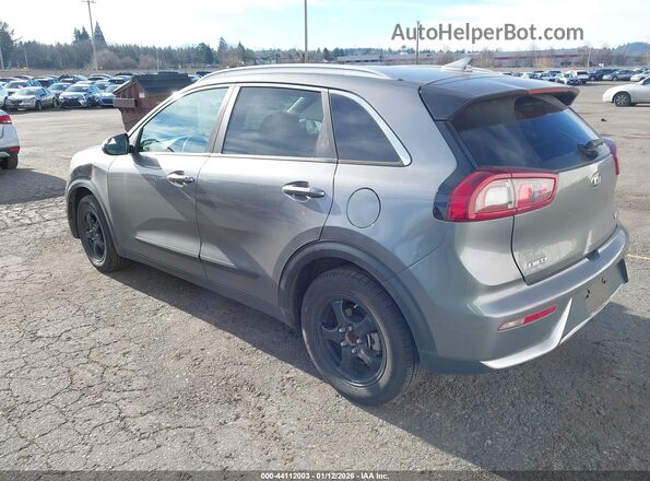 KNDCB3LC7J5201171 2018 KIA NIRO Серый Задняя левая четверть