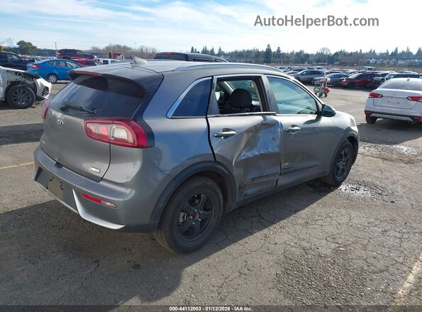 KNDCB3LC7J5201171 2018 KIA NIRO Серый Задняя правая четверть