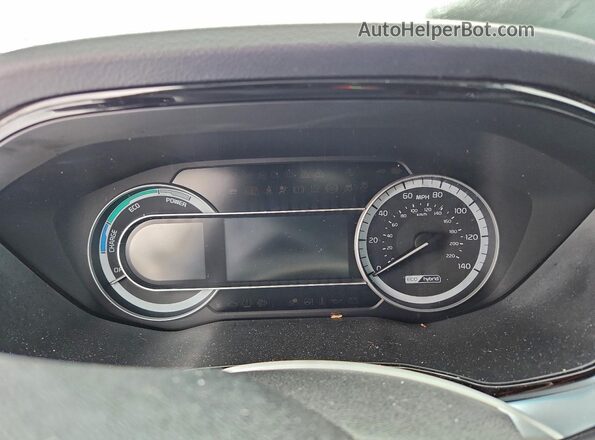 KNDCB3LC7M5480724 2021 KIA NIRO Silver Vista del cuadro de instrumentos