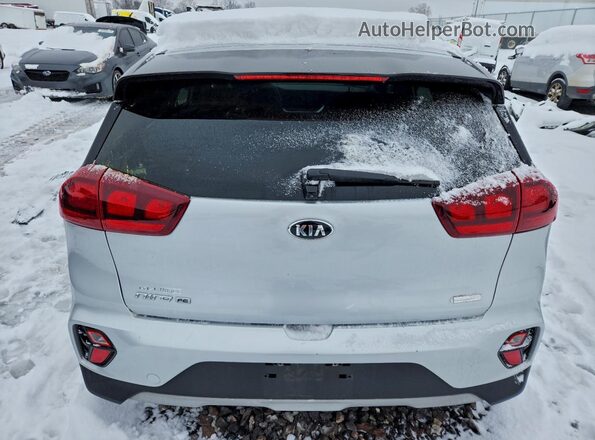 KNDCB3LC7M5480724 2021 KIA NIRO Silver Vista trasera