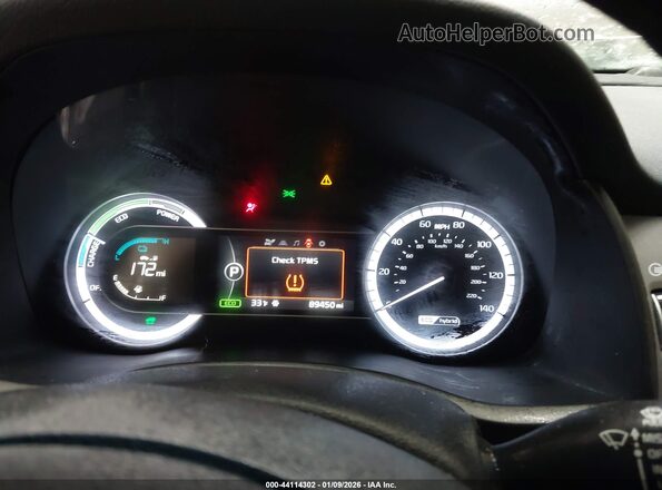 KNDCB3LC8H5073467 2017 KIA NIRO Черный Вид задних сидений