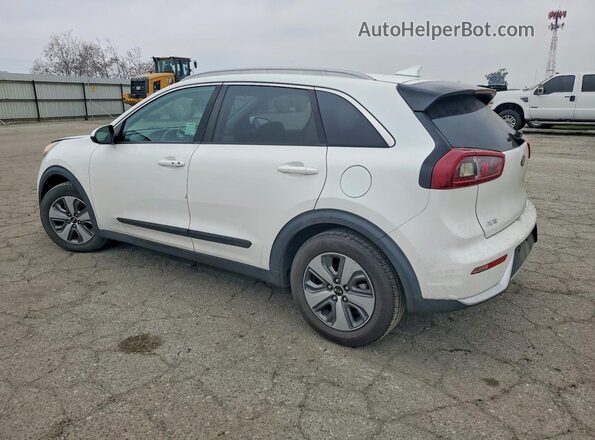 KNDCB3LC8K5250414 2019 KIA NIRO Белый Задняя левая четверть