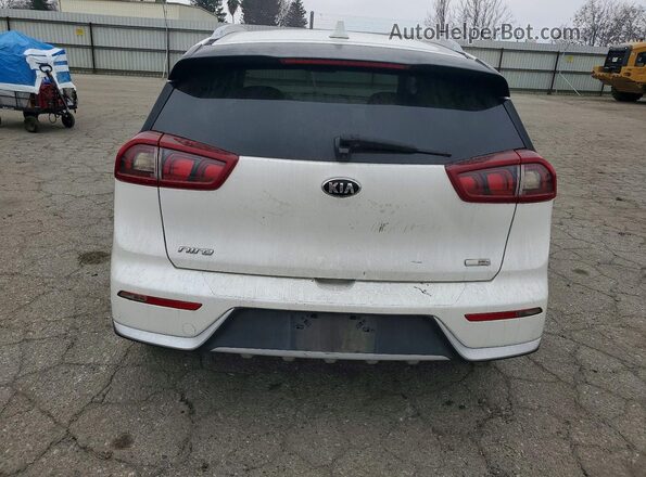 KNDCB3LC8K5250414 2019 KIA NIRO Белый Вид сзади