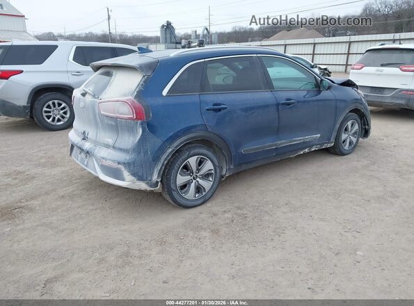 KNDCB3LCXH5044987 2017 KIA NIRO Синий Задняя правая четверть