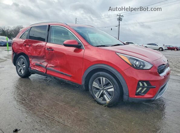KNDCB3LCXM5463447 2021 KIA NIRO Red წინა მარჯვენა