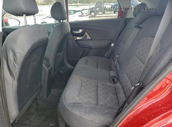 KNDCB3LCXM5463447 2021 KIA NIRO Red უკანა სალონის ხედი