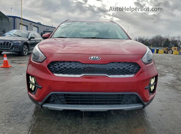 KNDCB3LCXM5463447 2021 KIA NIRO Red წინა ხედი
