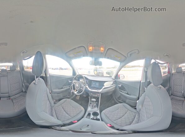 KNDCB3LCXM5463447 2021 KIA NIRO Red სალონის 360-გრადუსიანი ხედი