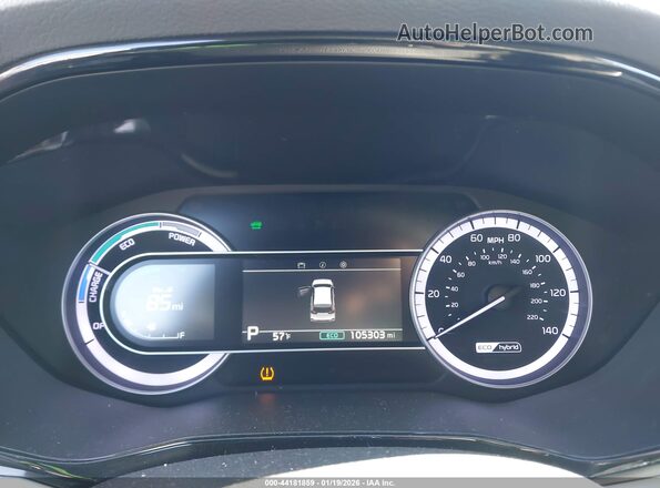 KNDCB3LCXM5471564 2021 KIA NIRO White Вид задніх сидінь