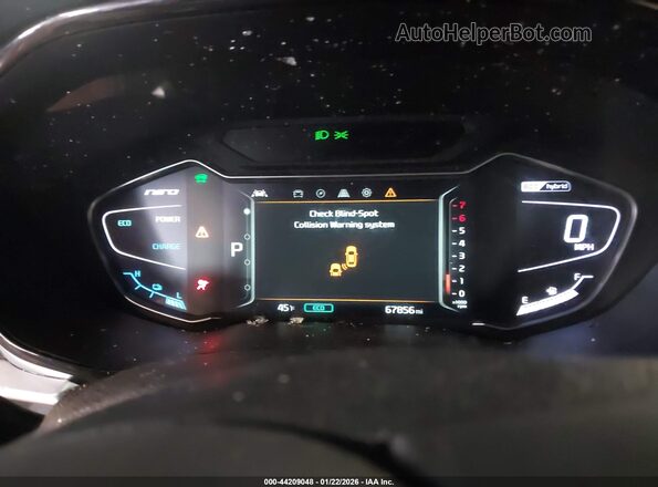 KNDCC3LC0N5532435 2022 KIA NIRO Синий Вид задних сидений