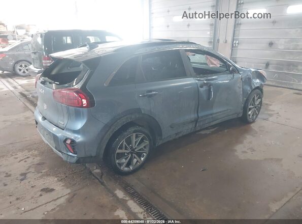 KNDCC3LC0N5532435 2022 KIA NIRO Синий Задняя правая четверть