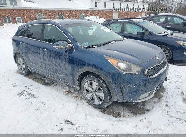 KNDCC3LC2H5053969 2017 KIA NIRO Синий Передняя правая четверть