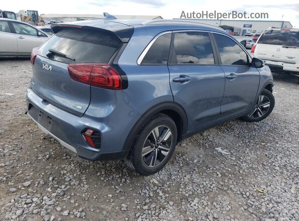 KNDCC3LD1N5523557 2022 KIA NIRO Синий Задняя правая четверть