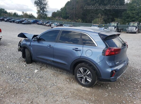 KNDCC3LD1N5523557 2022 KIA NIRO Синий Задняя левая четверть