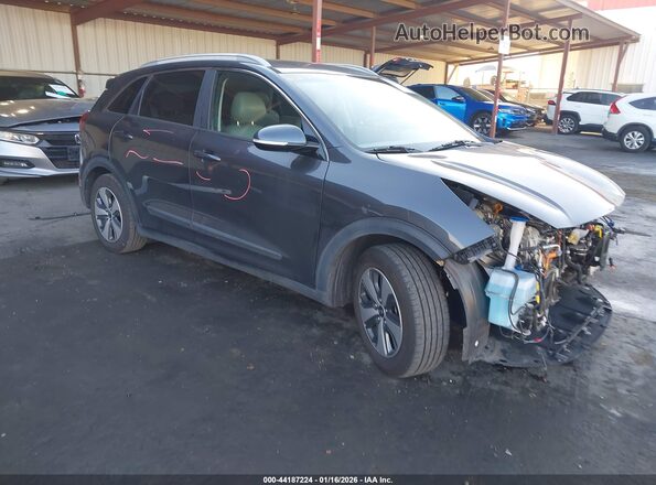 KNDCC3LD7K5352552 2019 KIA NIRO PLUG-IN HYBRID Gray Przód prawy