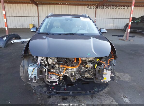 KNDCC3LD7K5352552 2019 KIA NIRO PLUG-IN HYBRID Gray Widok wnętrza z tyłu