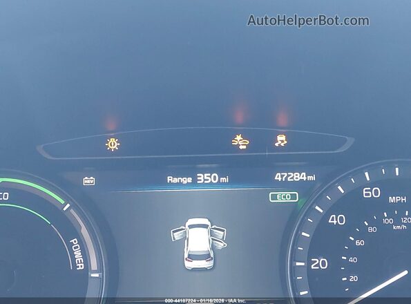 KNDCC3LD7K5352552 2019 KIA NIRO PLUG-IN HYBRID Gray 