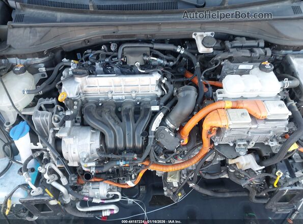 KNDCC3LD7K5352552 2019 KIA NIRO PLUG-IN HYBRID Gray Widok z tyłu