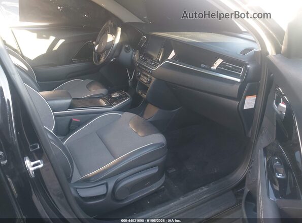 KNDCC3LG5L5047384 2020 KIA NIRO EV Black Widok wnętrza z przodu