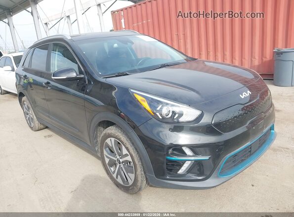 KNDCC3LG6N5148405 2022 KIA NIRO EV Черный Передняя правая четверть