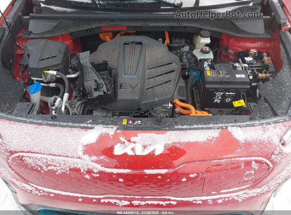 KNDCC3LG9N5142582 2022 KIA NIRO EV Красный Вид сзади