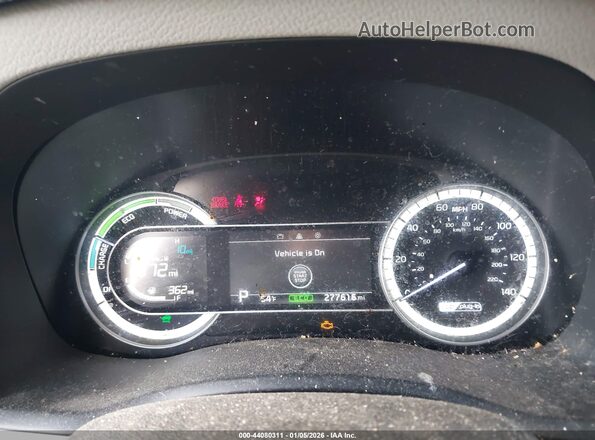 KNDCD3LD1J5187416 2018 KIA NIRO PLUG-IN HYBRID Gray Widok tylnych siedzeń