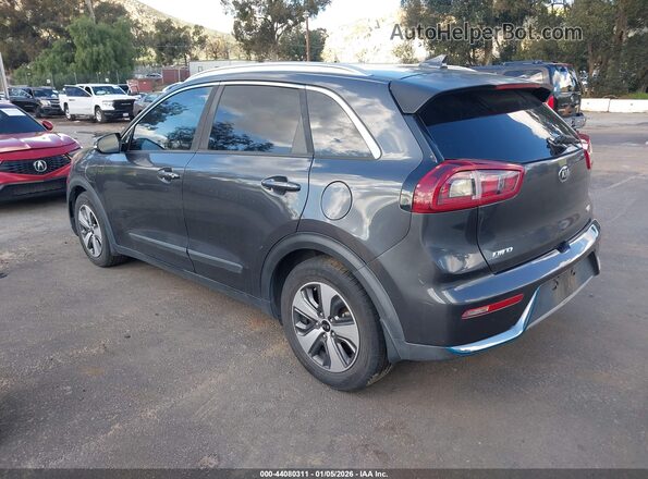 KNDCD3LD1J5187416 2018 KIA NIRO PLUG-IN HYBRID Gray Tył lewy