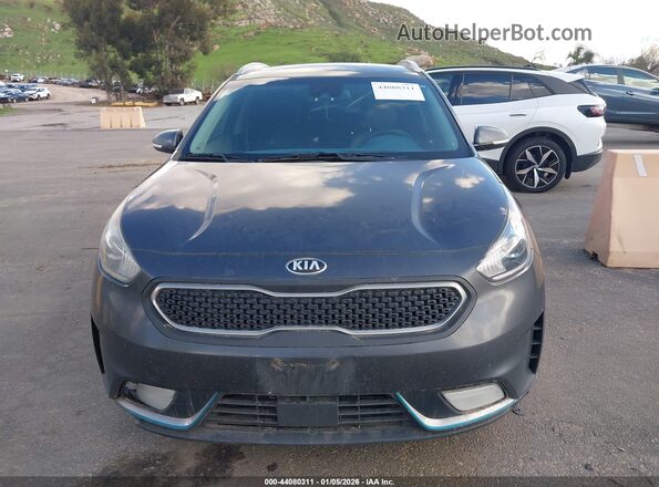 KNDCD3LD1J5187416 2018 KIA NIRO PLUG-IN HYBRID Gray Widok zestawu wskaźników