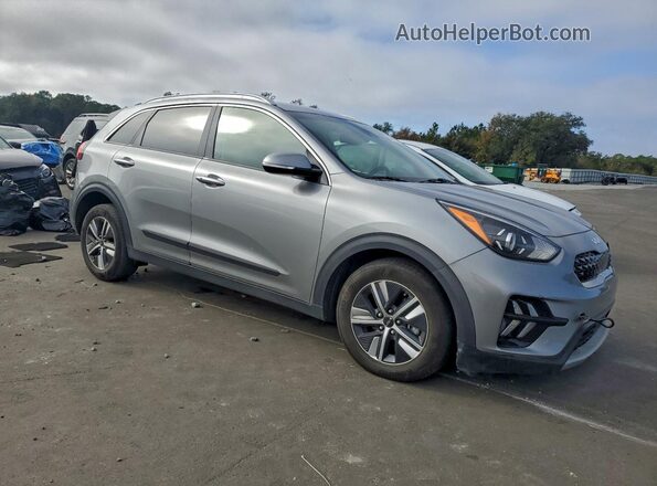 KNDCD3LD9N5516756 2022 KIA NIRO Gray Delantero derecho