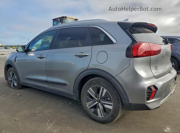 KNDCD3LD9N5516756 2022 KIA NIRO Gray Trasero izquierdo