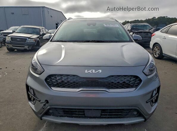 KNDCD3LD9N5516756 2022 KIA NIRO Gray Vista frontal
