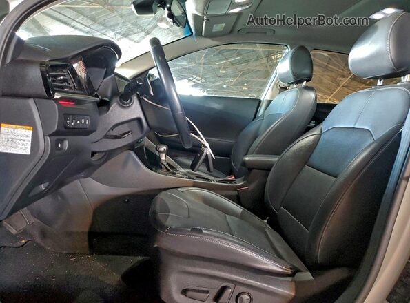 KNDCE3LC0M5465313 2021 KIA NIRO Silver Vista interior delantera