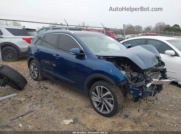 KNDCE3LC3J5108199 2018 KIA NIRO Blue Przód prawy