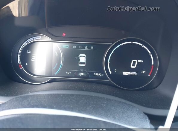 KNDCE3LG0K5024524 2019 KIA NIRO EV Черный Вид задних сидений