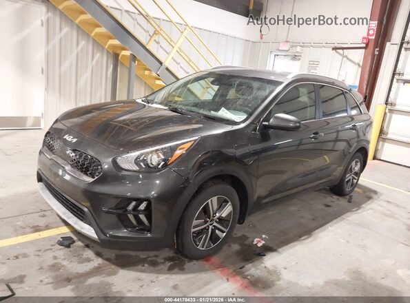KNDCM3LD1N5546124 2022 KIA NIRO PLUG-IN HYBRID Gray Передня ліва чверть