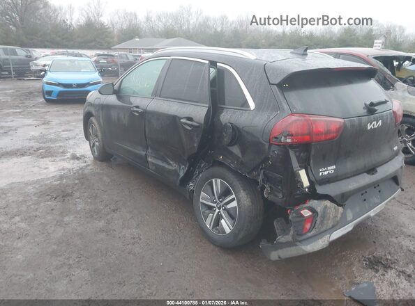 KNDCM3LD3N5499324 2022 KIA NIRO PLUG-IN HYBRID Black Задня ліва чверть