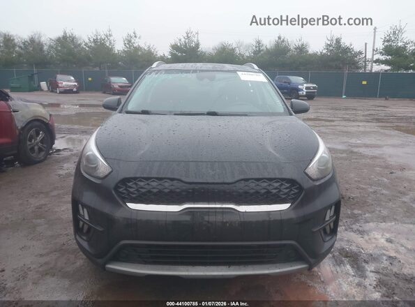 KNDCM3LD3N5499324 2022 KIA NIRO PLUG-IN HYBRID Black Вид задньої частини салону