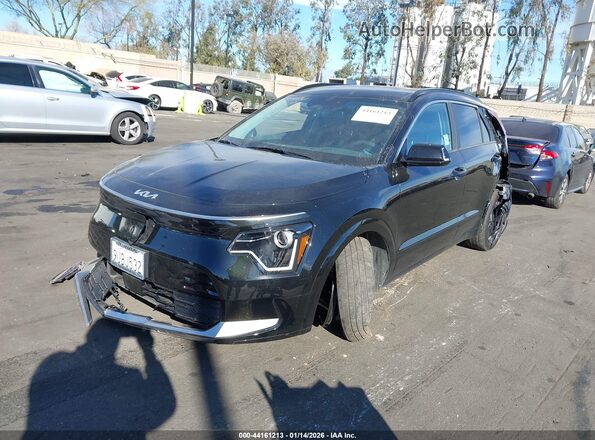 KNDCR3L10S5138751 2025 KIA NIRO EV Black Передня ліва чверть
