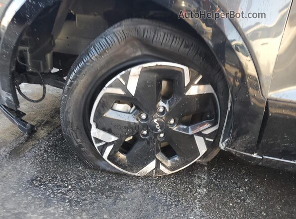 KNDCR3L18P5036251 2023 KIA NIRO Серый Вид наклейки с VIN-кодом